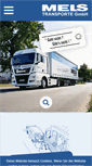 Mobile Screenshot of mels-transporte.de